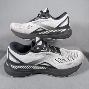 Brooks Adrenaline GTS 23 Shoes Mens Size 7.5 Gray Black Extra Wide 4E Running